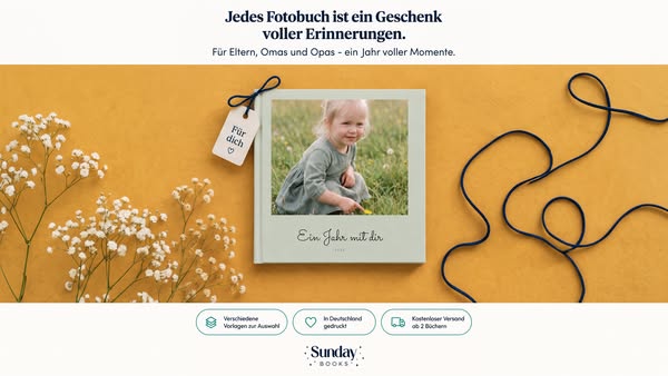 Ein Fotobuch voller Kindheit.