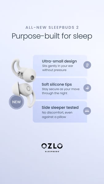 Meet Ozlo Sleepbuds 2