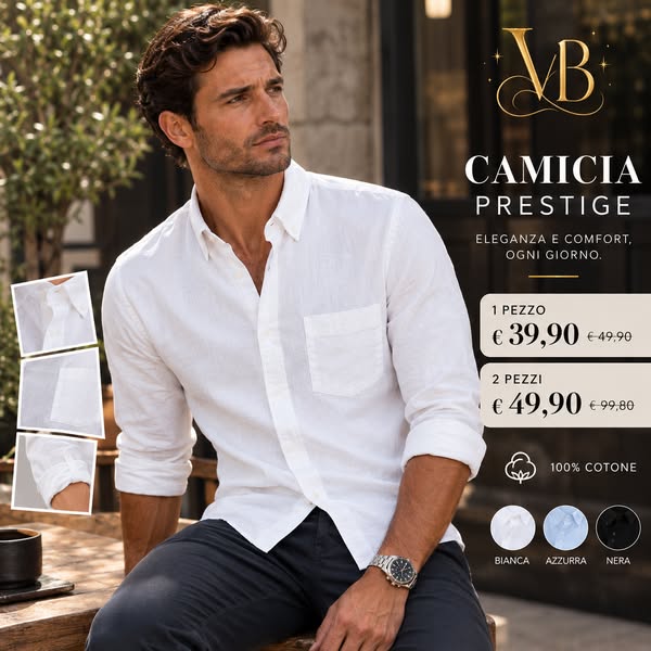 Camicia Prestige – Eleganza e Comfort