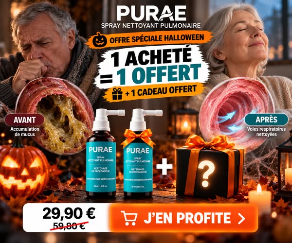 Offre spéciale Halloween PURAE — 1 acheté = 1 offert