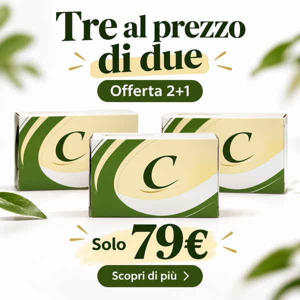 Tre al prezzo di due