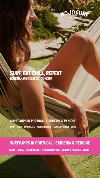 Surf, eat, chill, repeat. What else do you need?