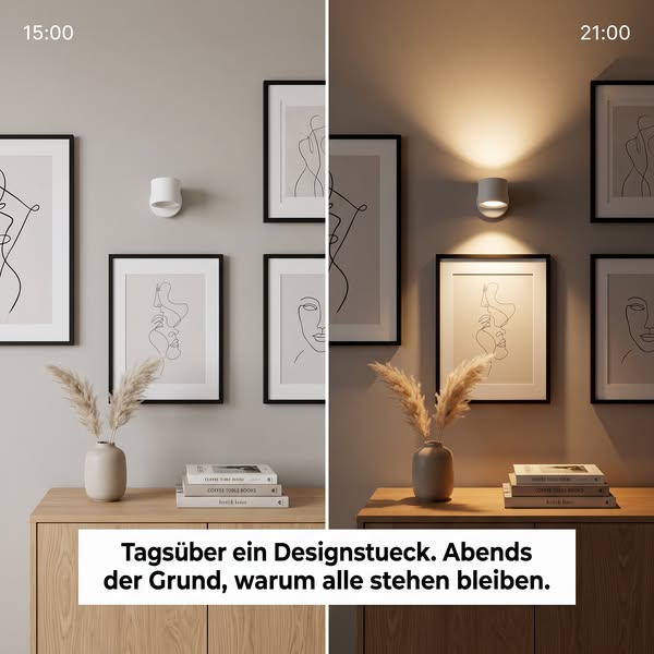 Kein Kabel. Kein Bohren. Kein Chaos