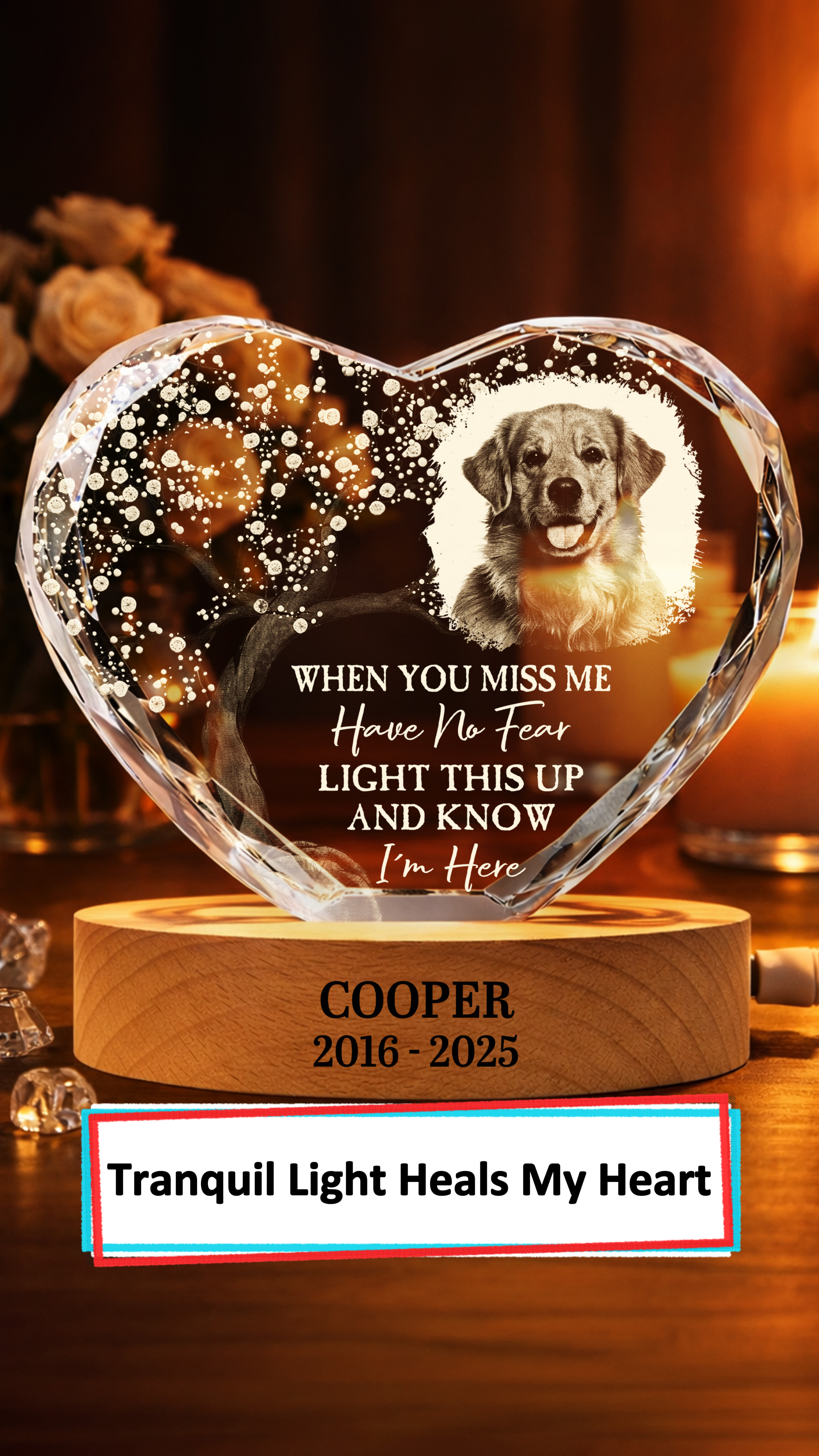 Tranquil Lamp For Cherished Memories