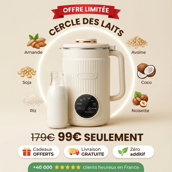 Zéro additif. 100 % sous votre contrôle