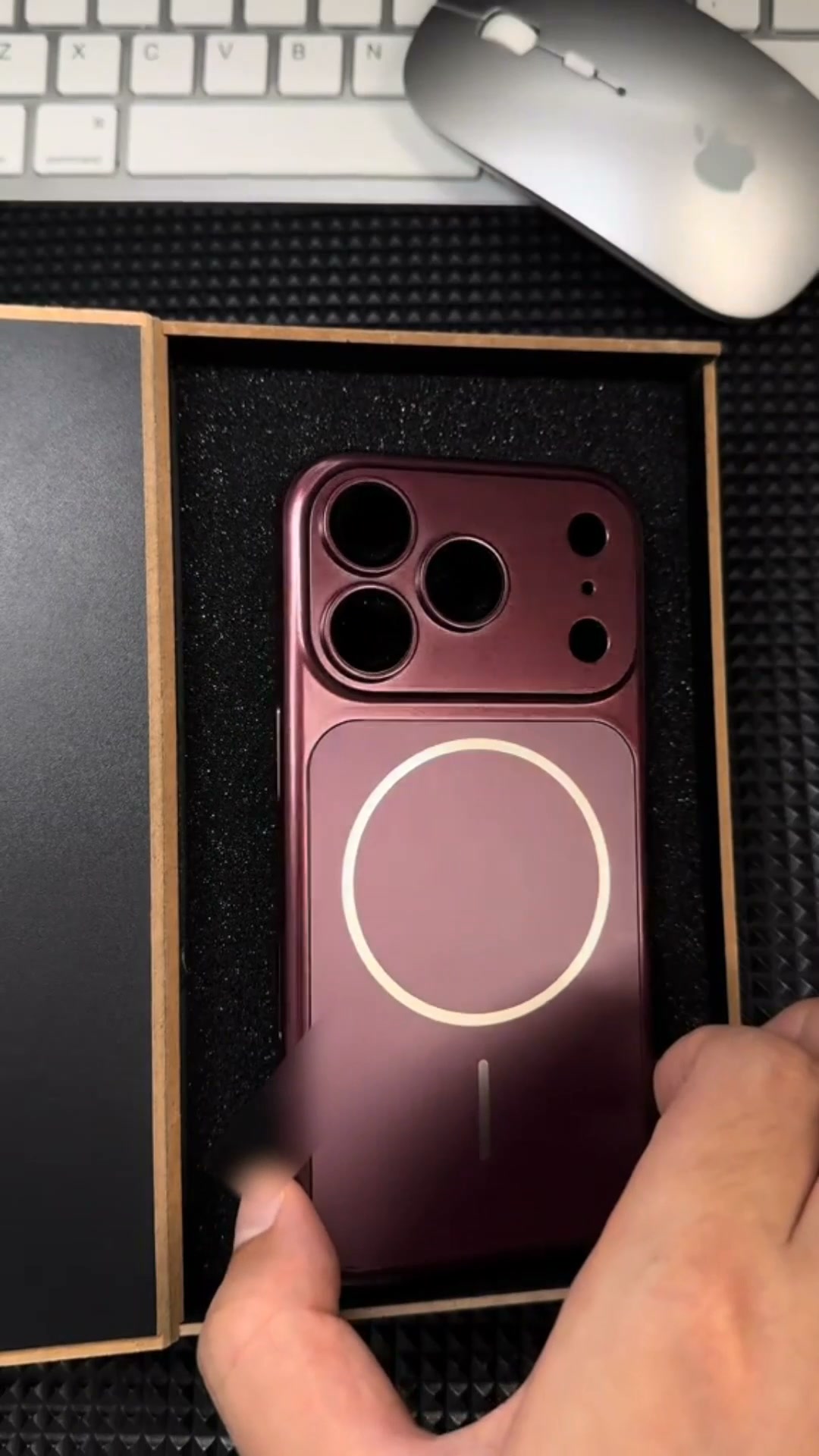 Metallic iPhone Case · Sleek Premium Look