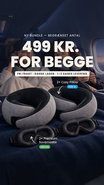 Sov på rejsen. Endelig.