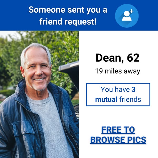 Over 50 and ready to meet someone real?