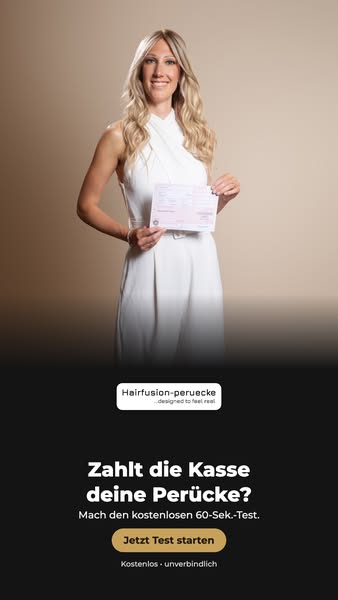 Quiz starten und Perückenzuschuss erfahren!