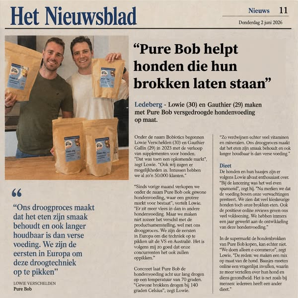 Proefbox voor je hond. Tot 80% korting.