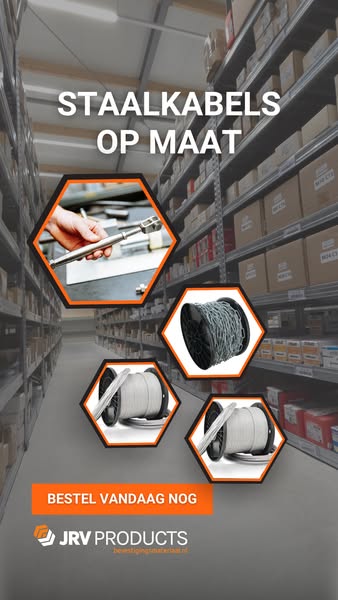 Hoogwaardige staalkabels of kettingen op maat