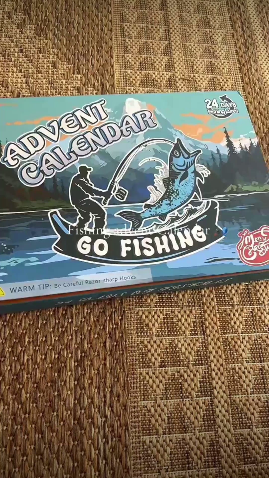 24 Doors. 24 Fishing Lures.