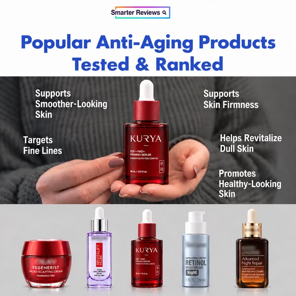 We Tested 5 Products for Sagging Skin — Only 1 Stood Out