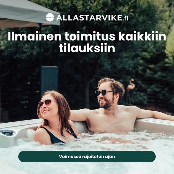Ilmainen toimitus kaikkiin tilauksiin