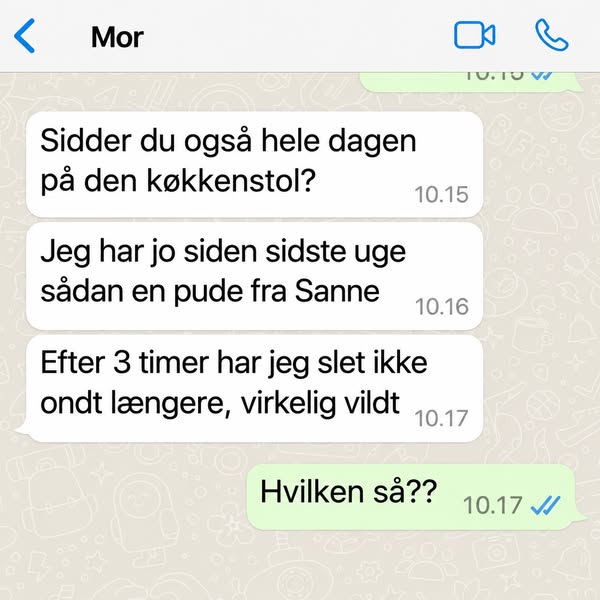 Sidder du meget? Giv din krop mere komfort.
