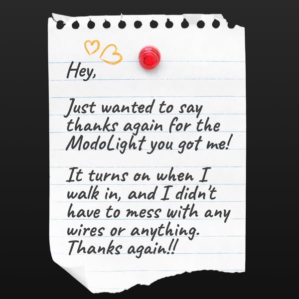 Stick-On Light, Zero Wiring