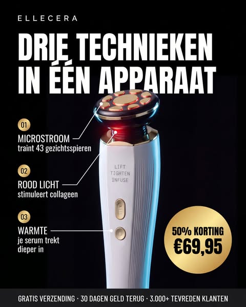 Lift je gezicht zonder botox. 50% korting vandaag