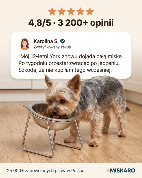 To miska, nie jedzenie.