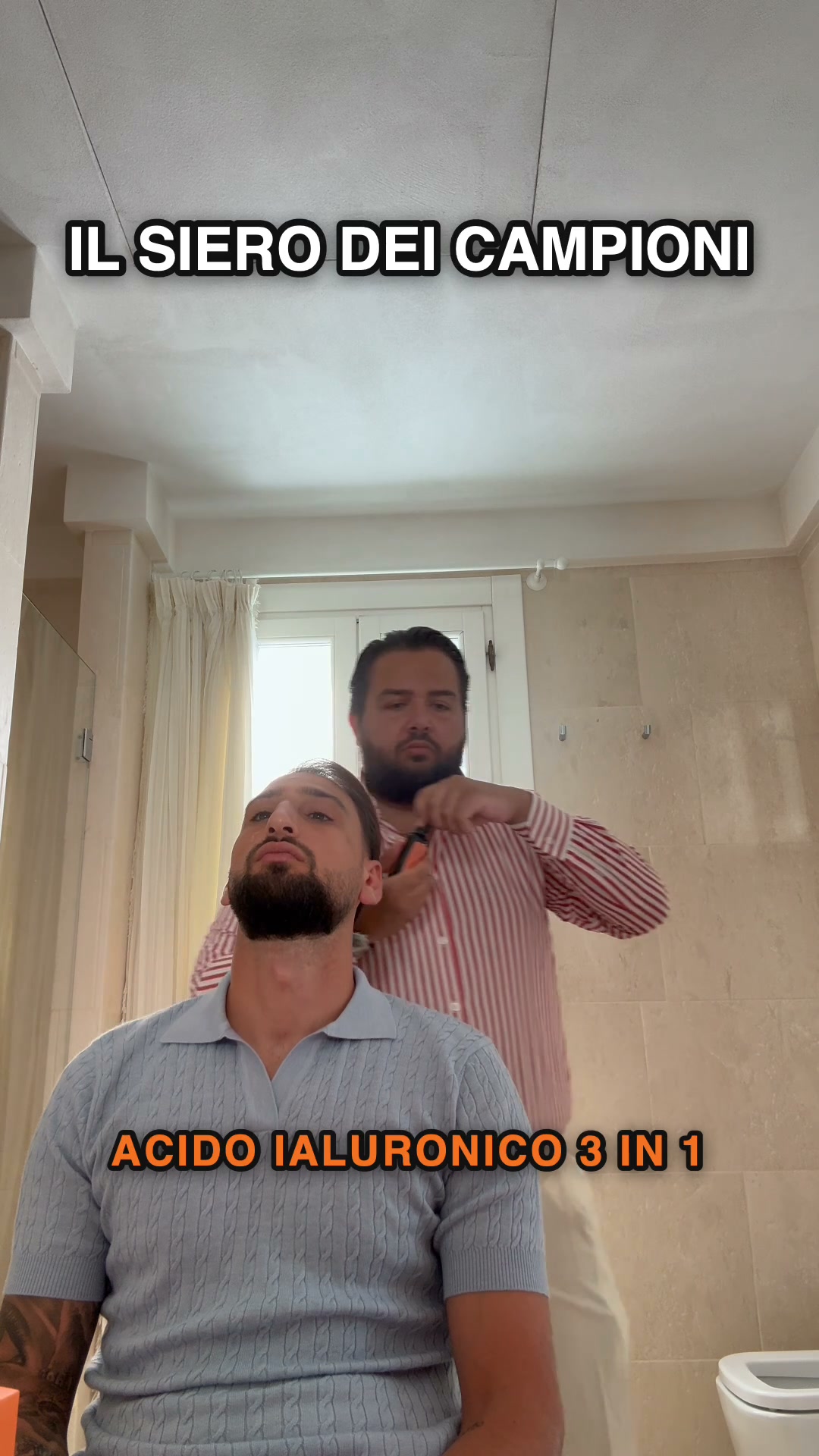Viso, barba e occhi in 30 secondi.