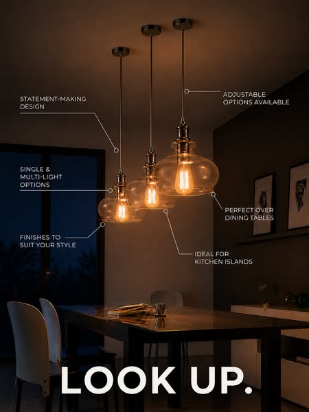 One Pendant Changes The Room