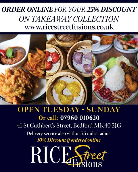 Far Eastern Street & Fusion Tapas - Rice Street Fusions Bedford