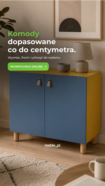 Zaprojektuj komodę, która pasuje do Twojego wnętrza