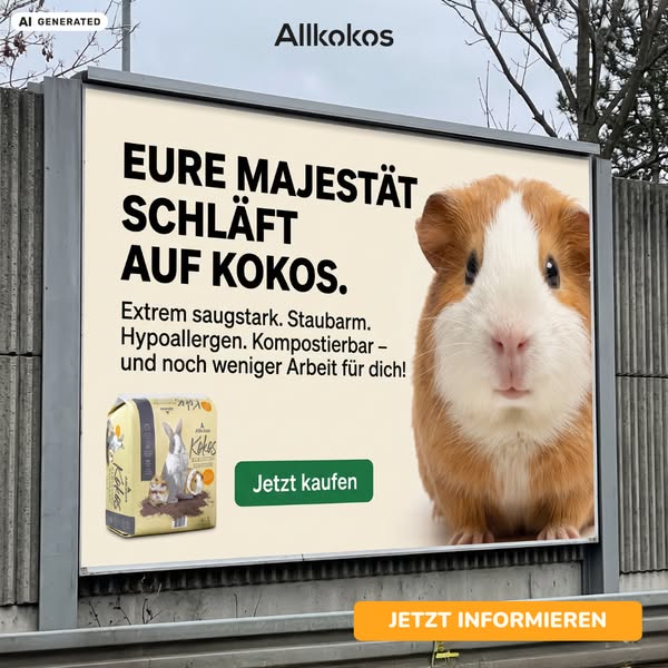 Käfig sauber machen gehört dazu. Muss aber nicht ständig nötig sein.