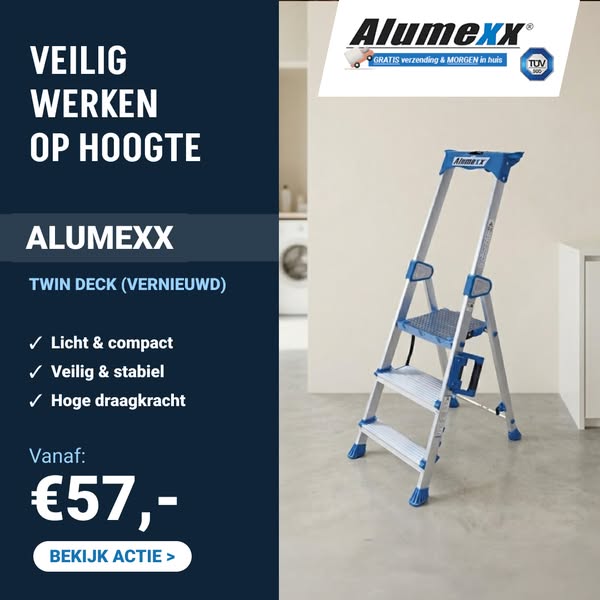 Alumexx Twin Deck vanaf €57