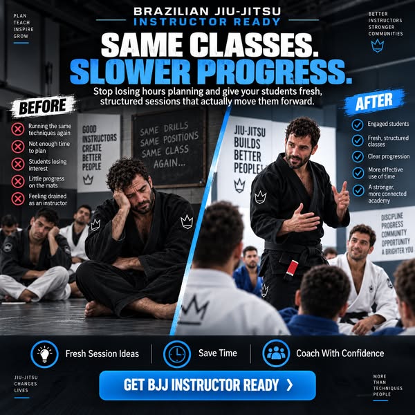 Brazilian Jiu-Jitsu Instructor Ready