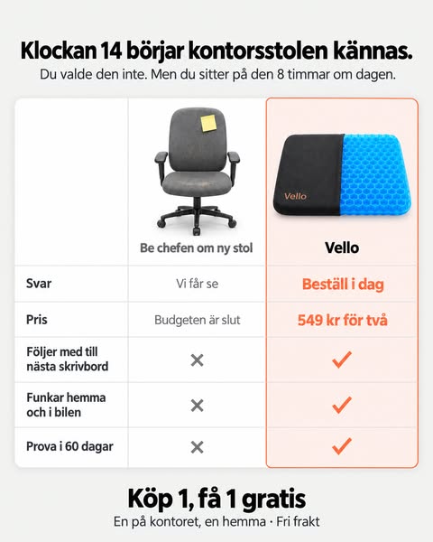 Väntar du fortfarande på en ny stol?