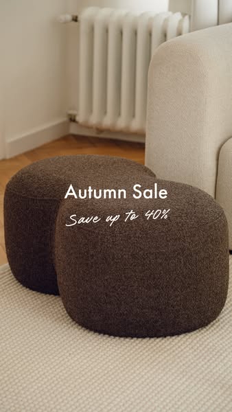 Autumn Sale | Up to 40% off