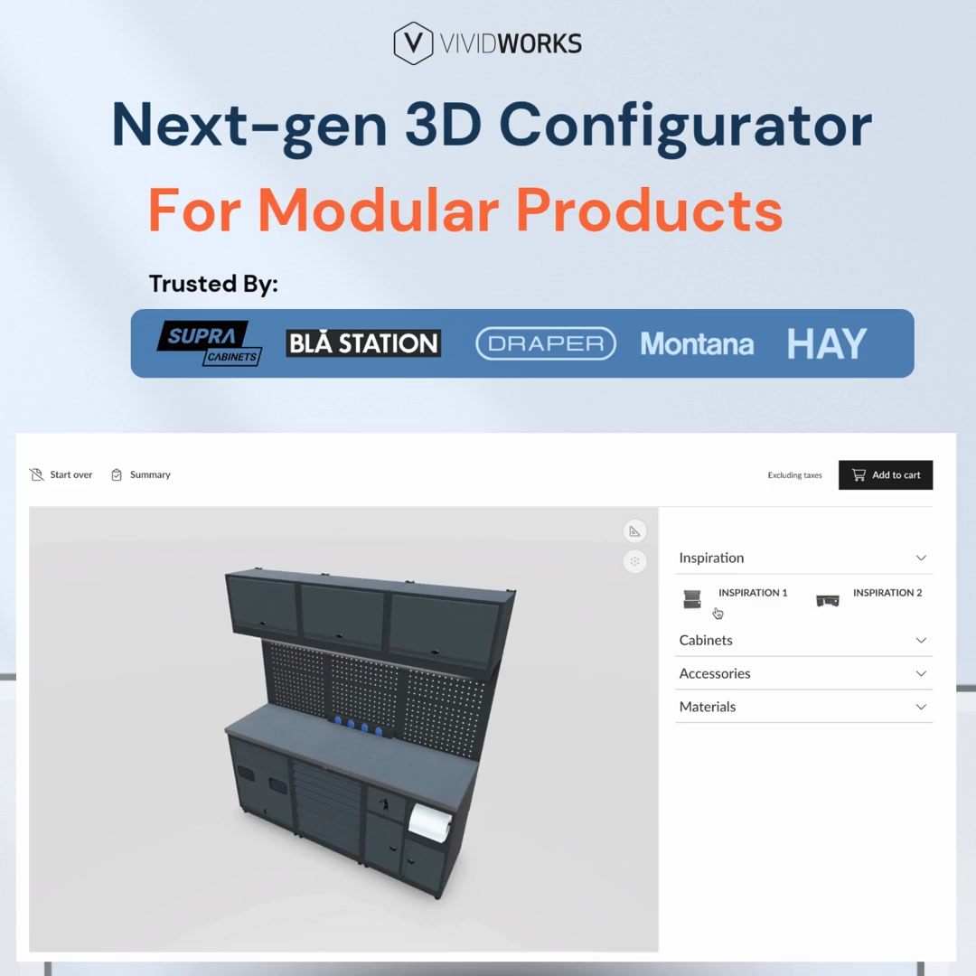Built for Modular Furniture and Large Product Catalogs