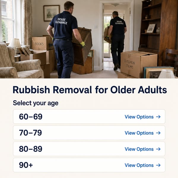 Rubbish Removal for Older Adults in the UK: Council Collections, House Clearance and Prices