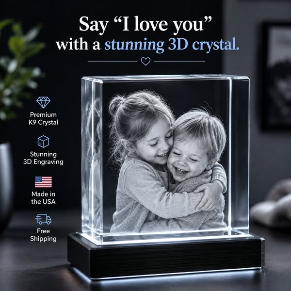 3D Photo Crystals | Up to 50% OFF