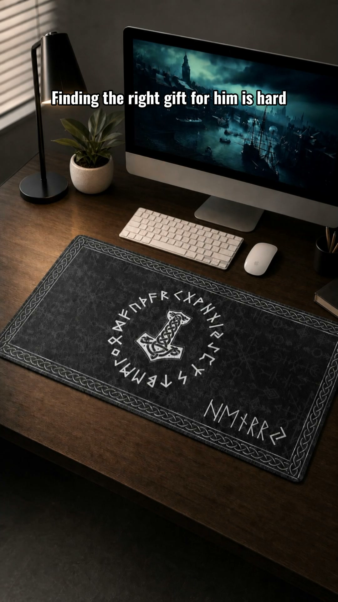 A legendary gift, personalized for him