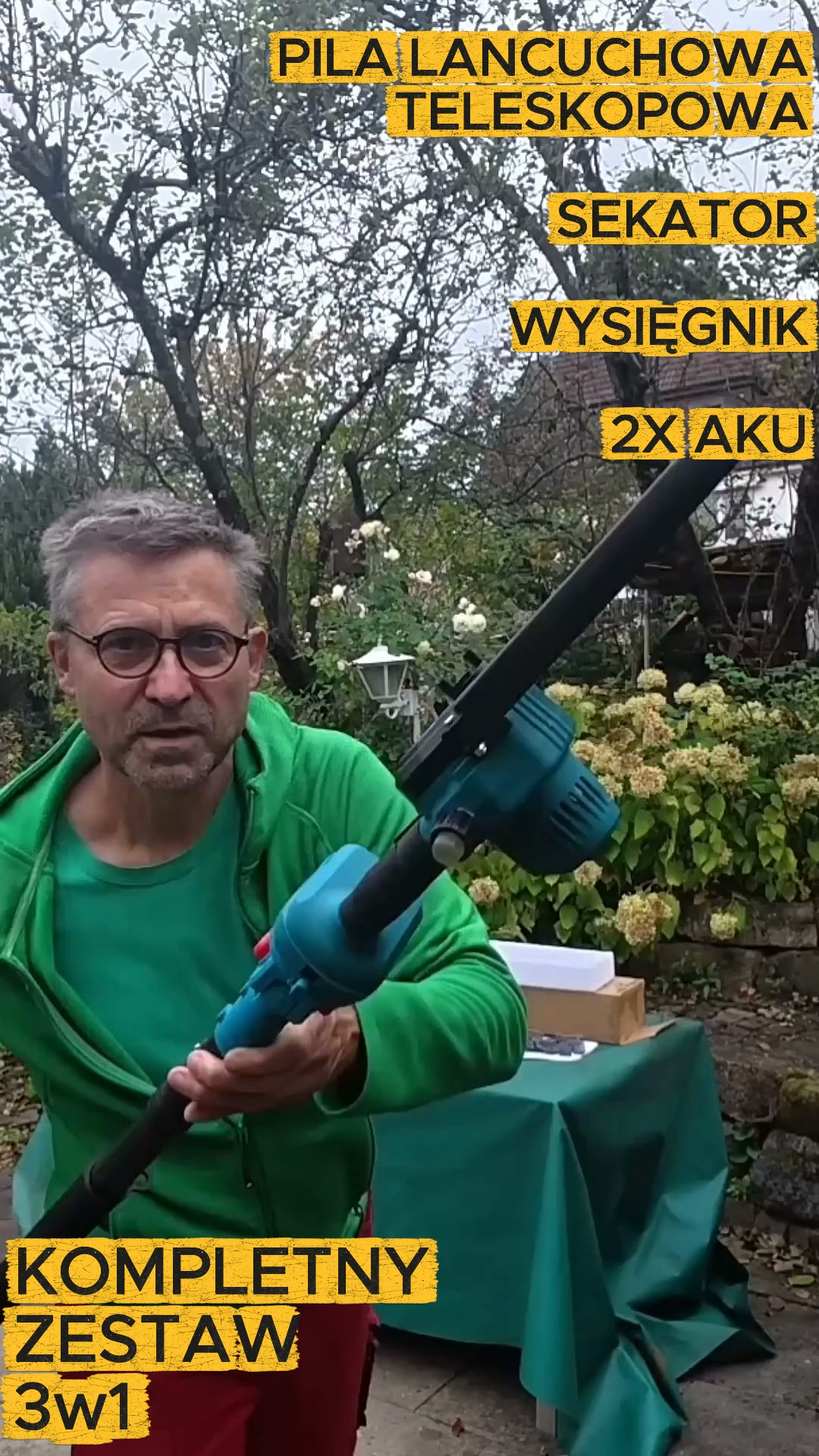 MEGA ZESTAW 3w1 DO JESIENNYCH PORZĄDKÓW