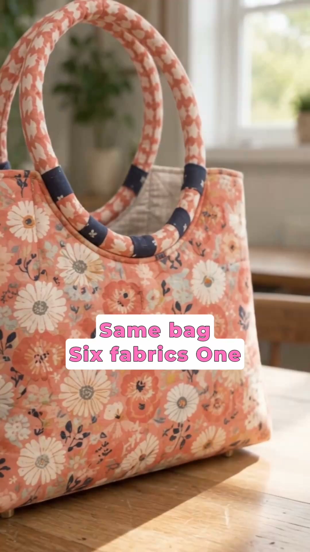 One Sewing Pattern. Two Beautiful Bag Styles.