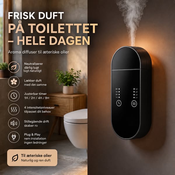 Frisk duft – helt automatisk