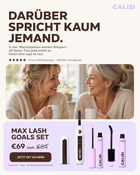 MENOPAUSE HAT DEINE WIMPERN VERÄNDERT?
