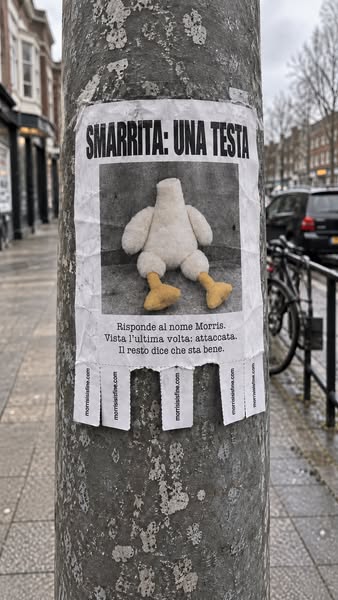 Avete visto questa papera?