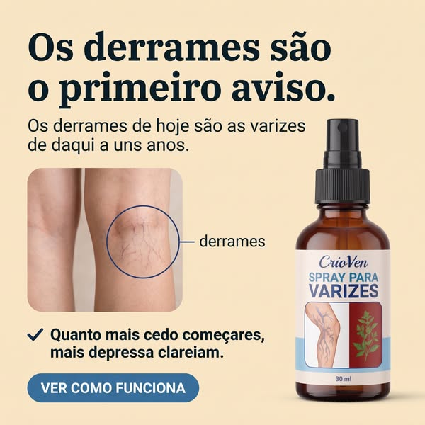 Os derrames são o primeiro aviso