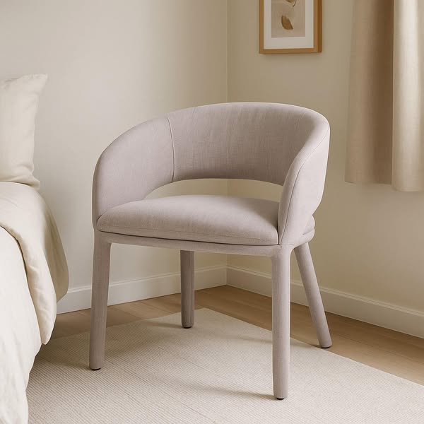 Hagen Dining Chair Cloud Grey Fabric