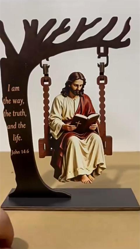 Christian Jesus Swing Ornament
