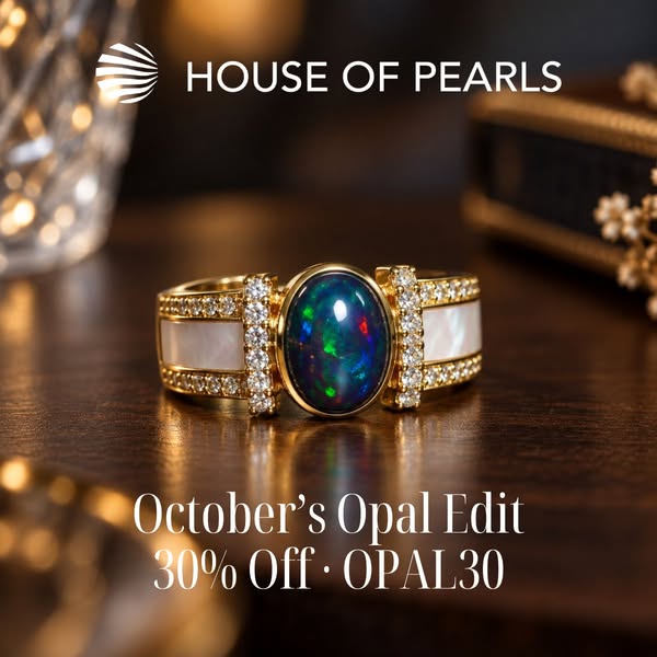 October Opal Ring — 30% Off