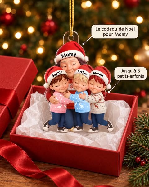 Le cadeau de Noël pour Mamy