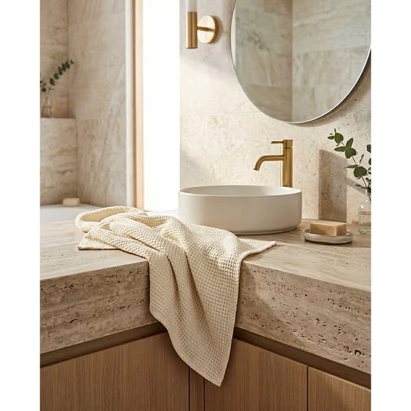 Toalla de Manos Premium 100% Bambú — 50×100 cm