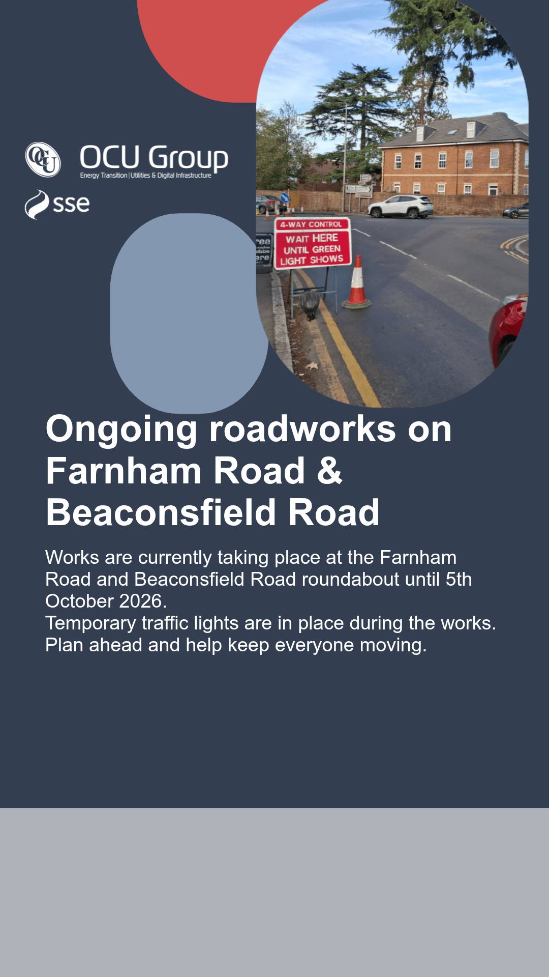 Upcoming roadworks