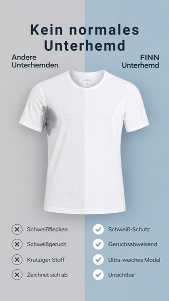100% Schutz vor Schweißflecken