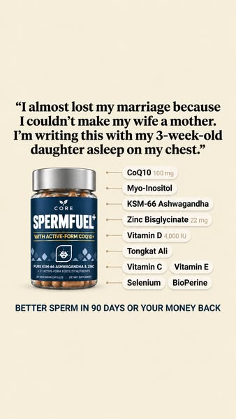 Male Fertility Supplements, Ranked