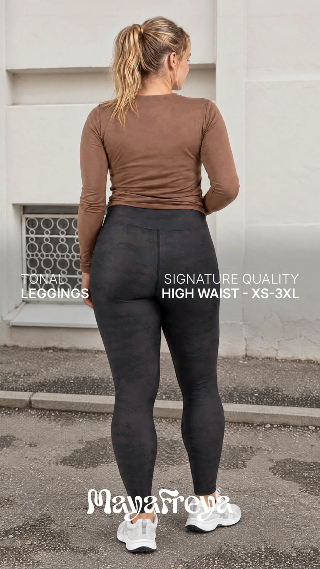 A new take on black leggings